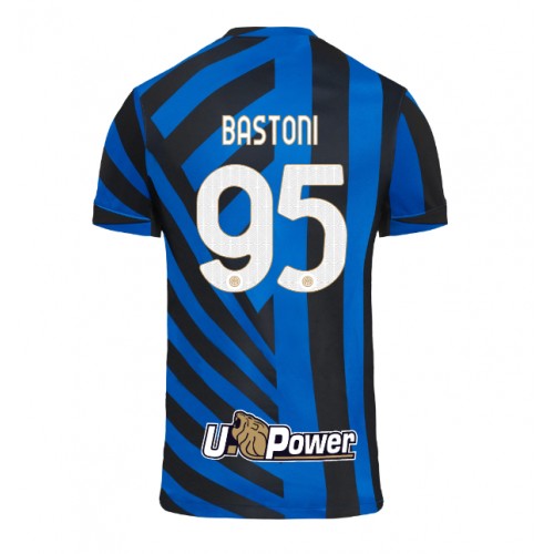 Inter Milan Alessandro Bastoni #95 Domaci Dres 2024-25 Kratak Rukav